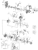 Page D Diagram and Parts List for HP30SB  Weed Eater Trimmer